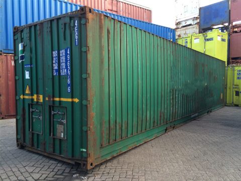 40ft Highcube Pallet Wide container